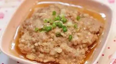 马蹄肉饼