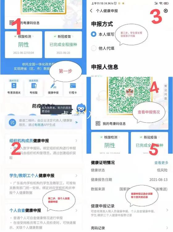健康监测流程